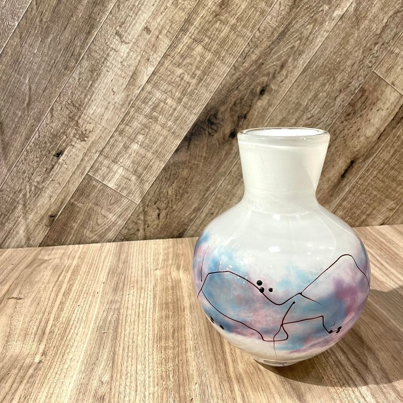 絢彩 手工花瓶 玻璃花器 - 花瓶/花器 - 玻璃 多色
