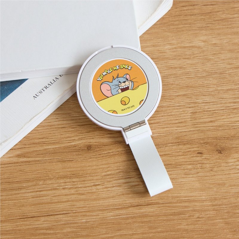 湯姆貓與傑利鼠偷吃起司15W磁吸支架無線充電器 - 無線充電盤/板/座 - 塑膠 多色