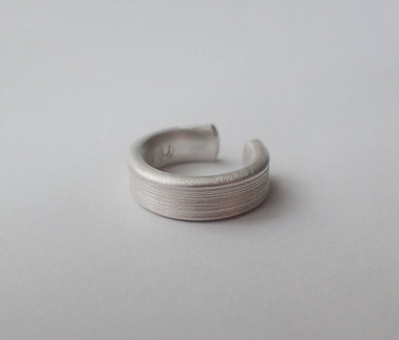 Raising ring, Handmade, 999-Fine Silver - แหวนทั่วไป - เงินแท้ สีเงิน
