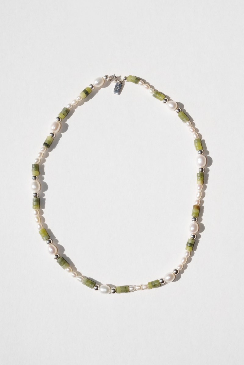 Grassland Necklace 原野項鍊 - 項鍊 - 半寶石 綠色