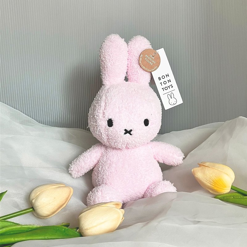 BON TON TOYS TERRY Miffy Rabbit Stuffed Doll-Light Pink 23cm/33cm - Stuffed Dolls & Figurines - Polyester Pink