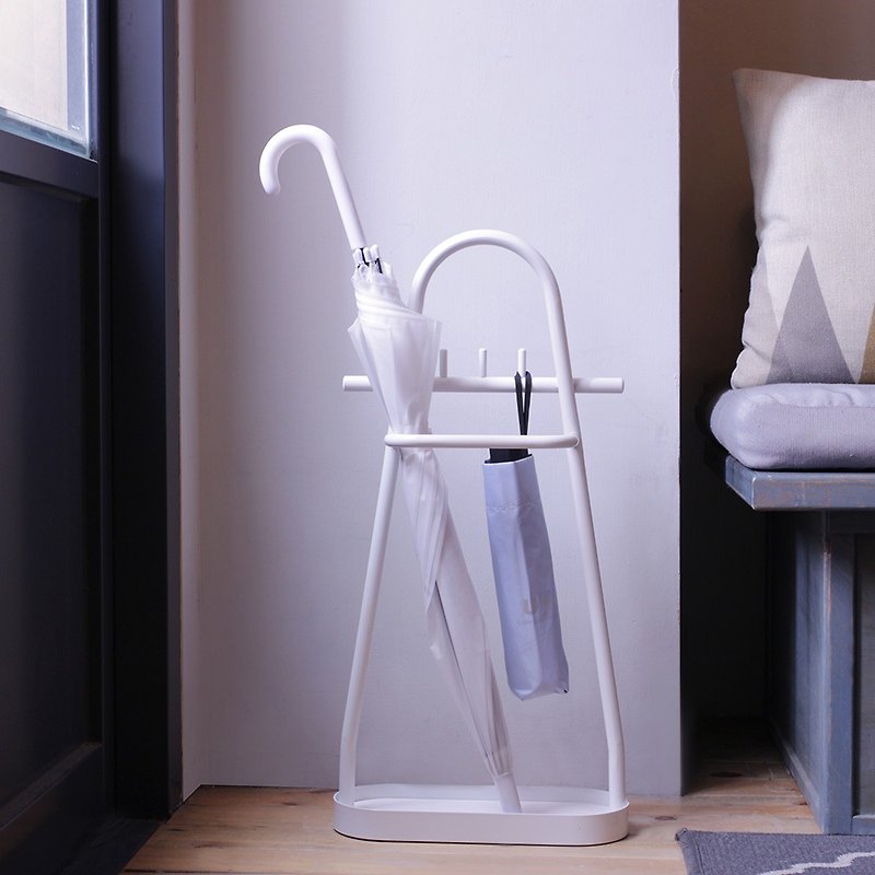 LIGFE Compact Umbrella Stand - Storage - Other Metals White