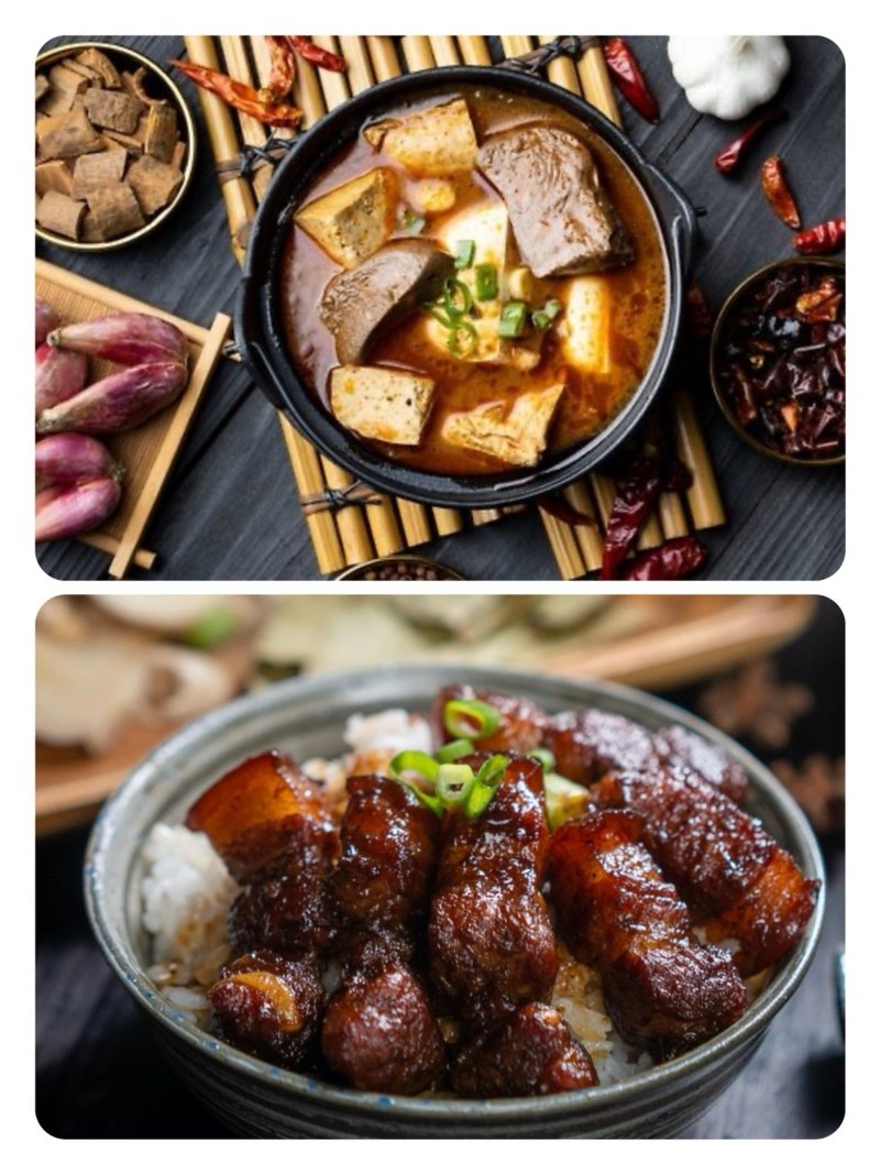 五番原味控肉2包 x 麻香麻辣鴨鴨血臭豆腐3包 - 料理包/調理包 - 新鮮食材 