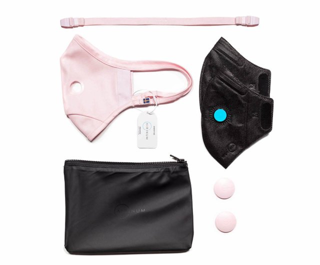 ★Airinum★Urban Air Mask (再利用マスク)★Pearl Pink Airinum Urban Air Mask 2.0 - Urban Health Necessories