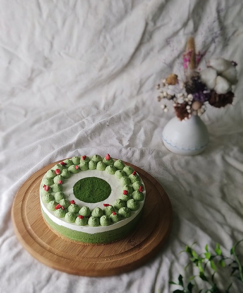 [Mother's Day Cake] Matcha-loving Koyamaen Matcha Raw Milk Mousse 6 inches - Cake & Desserts - Fresh Ingredients 