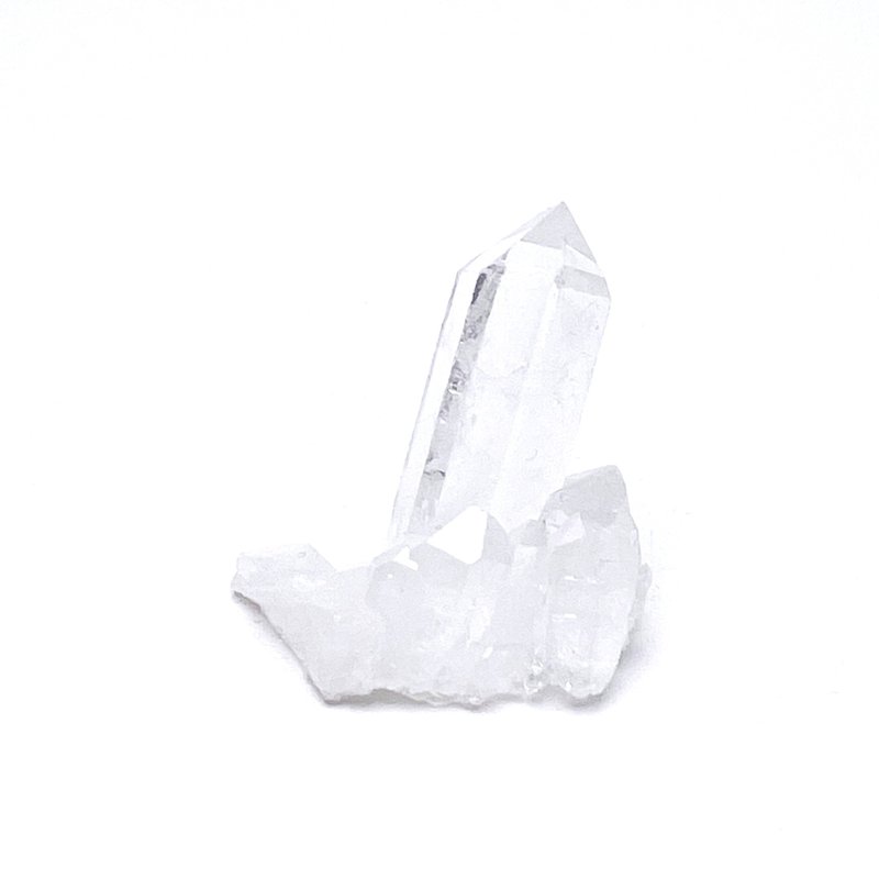 不驚。原礦 一圖一物 高頻水晶 能量 I 巴西天狼星晶簇 星痕 I - 擺飾/家飾品 - 水晶 白色