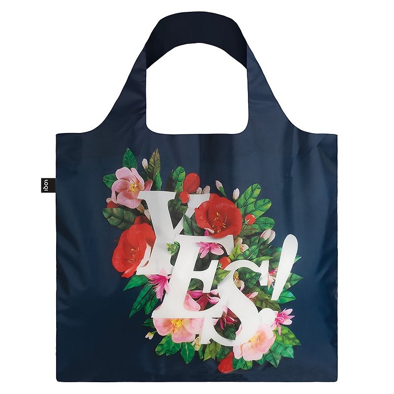 LOQI Shopping Bag-YES! ARYE - Messenger Bags & Sling Bags - Plastic Blue