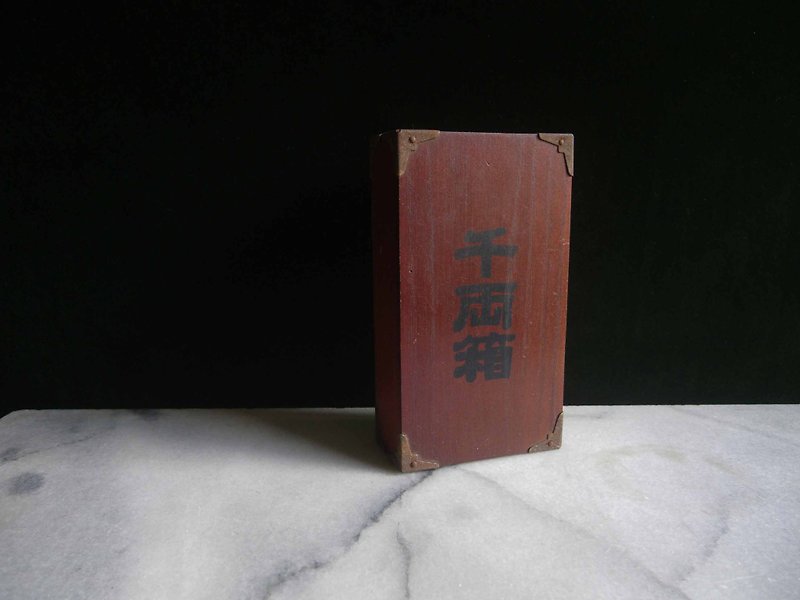 [OLD-TIME] Early Japanese wooden money box - กระปุกออมสิน - วัสดุอื่นๆ 