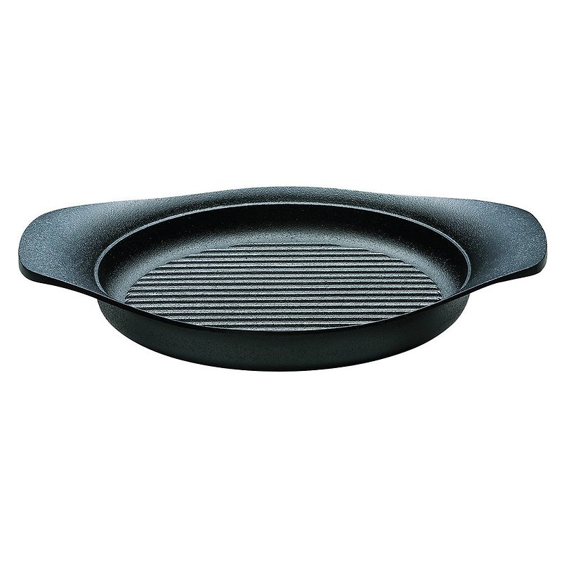 Sori Yanagi 22cm Cast Iron Frying Pan Grill Plate (without lid) - Pots & Pans - Other Materials Black