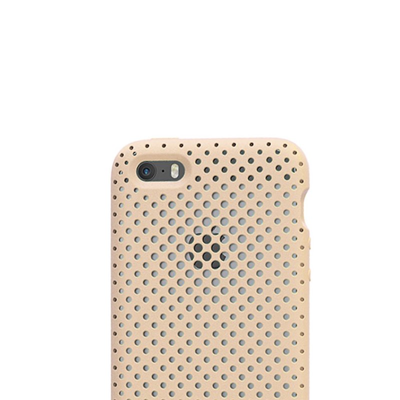 AndMesh i7/8Plus Japan QQ dot soft anti-collision protective cover - ivory (4571384958479) - Phone Cases - Other Materials White