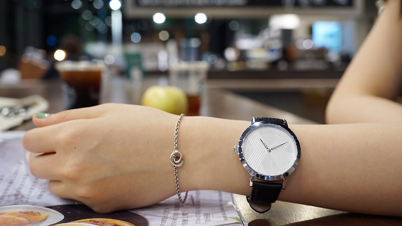 時尚禮物 - 歐洲熱銷款 - 女裝錶 - 其他金屬 白色