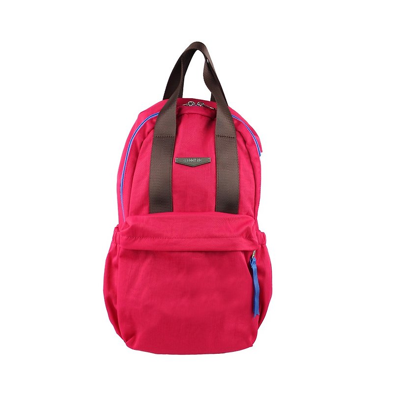 Cranberry lightweight backpack BODYSAC "b652" - กระเป๋าเป้สะพายหลัง - เส้นใยสังเคราะห์ สีแดง