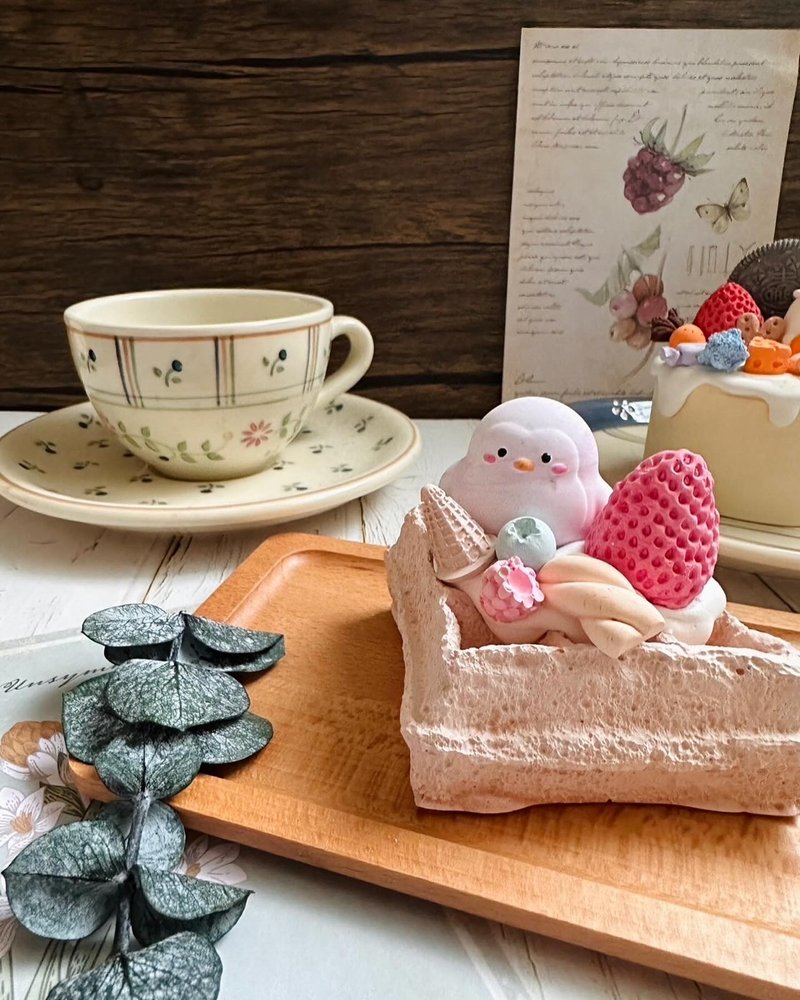 聖誕禮物體驗課程活動-甜點擴香石蛋糕 台北手作 - 蠟燭/香薰/香水 - 其他材質 