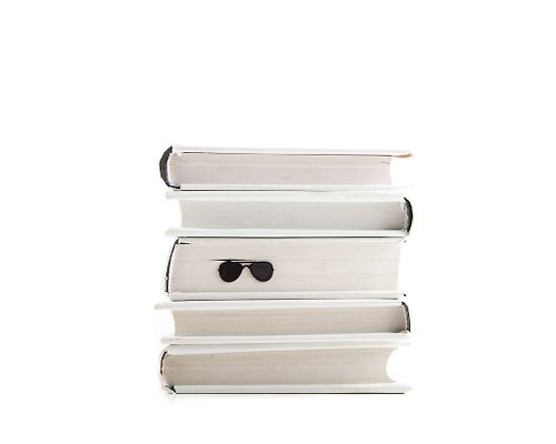 Design Atelier Article Metal Book Bookmark Police glasses // Cool present for book lover//Free shipping