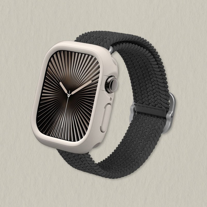 Apple Watch 10 邊框保護殼-貝殼灰 - 科技小物 - 其他材質 灰色