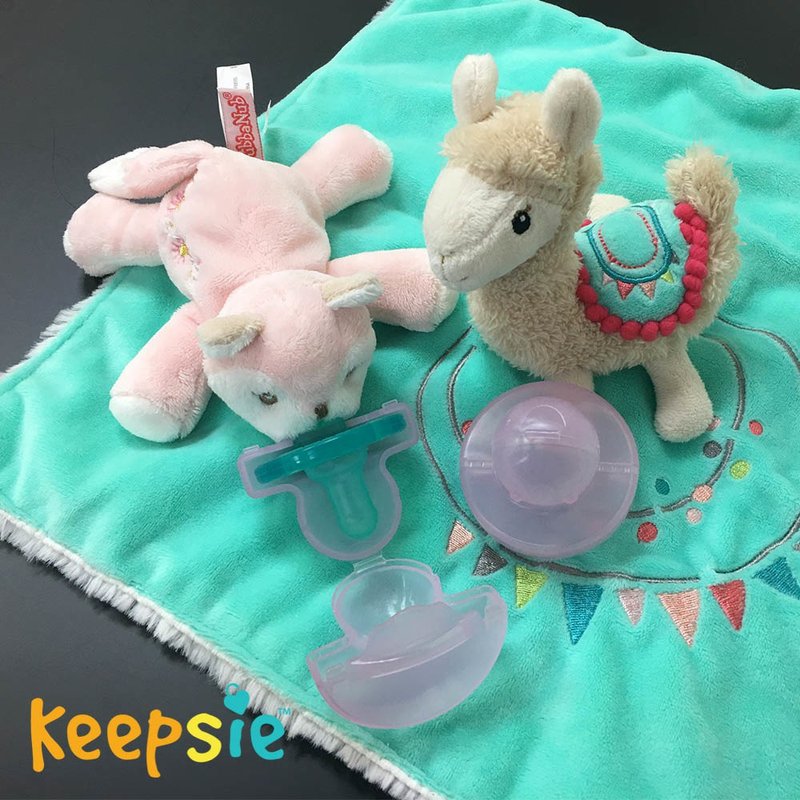 Fast delivery【Keepsie American Miracle】 Pacifier Special Box-Pink - ขวดนม/จุกนม - พลาสติก สึชมพู