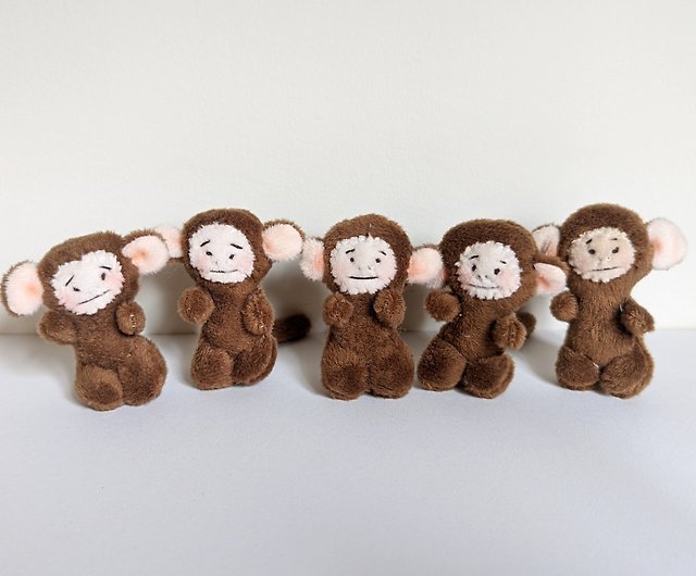 スポット】猿 手作り テディベア ぬいぐるみ 人形 オリジナル人形 人形 