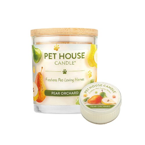 毛寵世代旗艦店 【美國PET HOUSE】室內除臭寵物香氛蠟燭-西洋梨