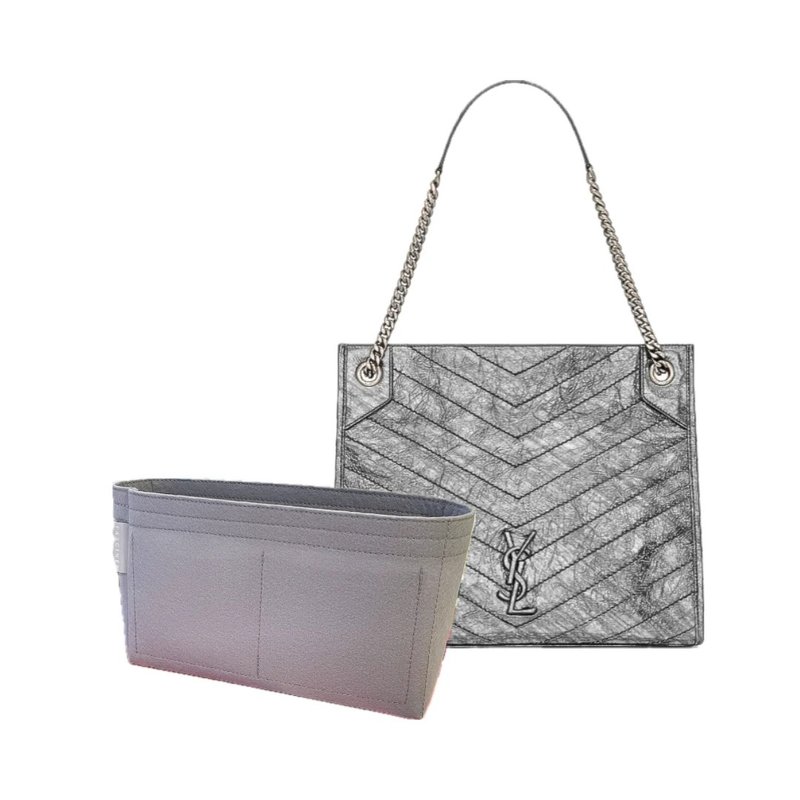 【香港製造|韓國絨布】Bag Organizer - YSL Niki Shopping - 化妝包/收納袋 - 其他材質 多色