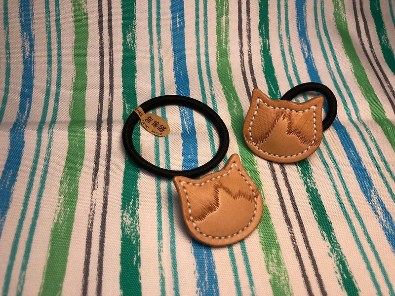 Cat hair accessories - Hair Accessories - Genuine Leather 