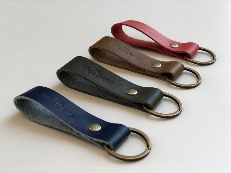 SIWU key ring - Keychains - Genuine Leather Multicolor