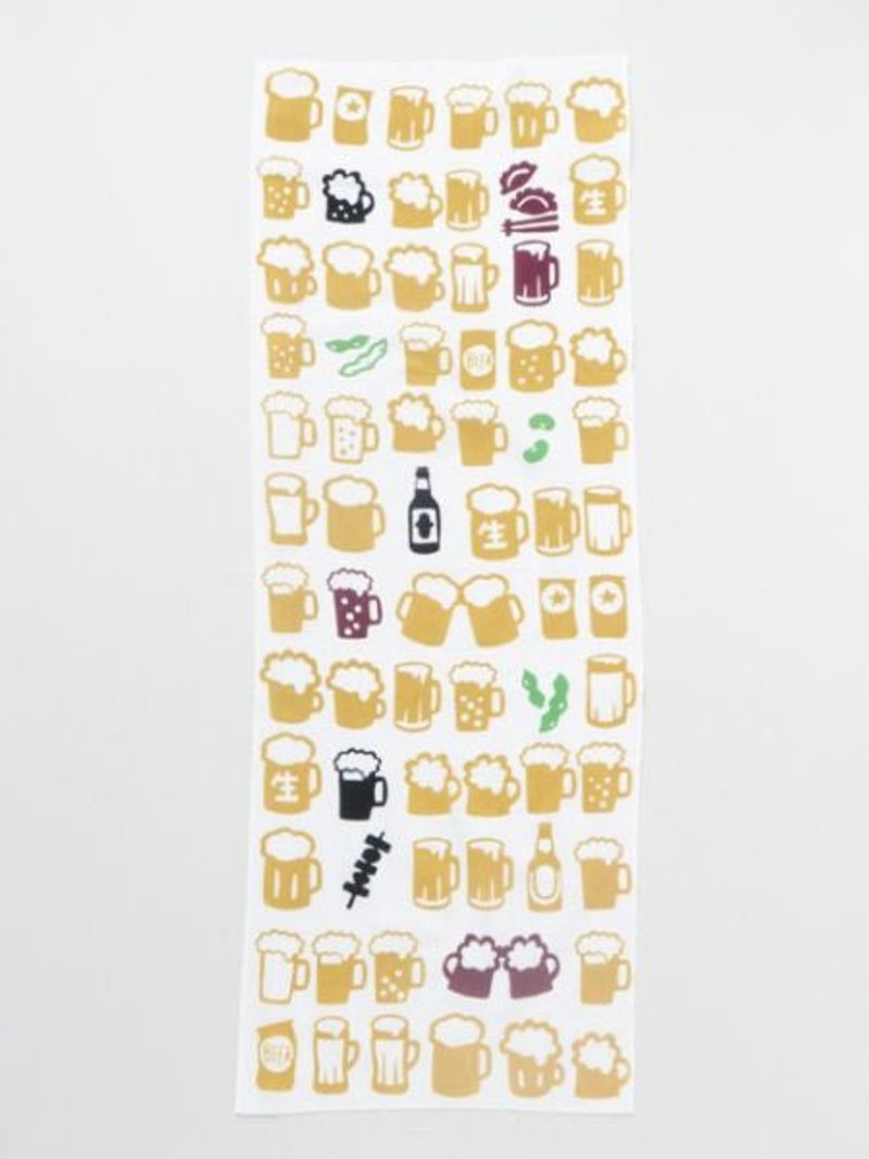 Beer TENUGUI Towel - 毛巾/浴巾 - 其他材質 