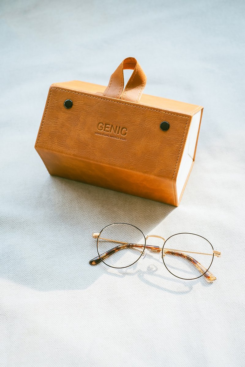 五角形眼鏡收納盒 | 可放5副眼鏡 - 眼鏡/眼鏡框 - 聚酯纖維 咖啡色