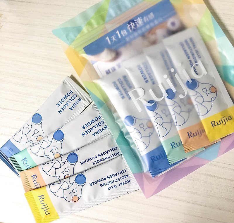 [Taste Testing Group] Four Collagen Sample Packs - Health Foods - Concentrate & Extracts 