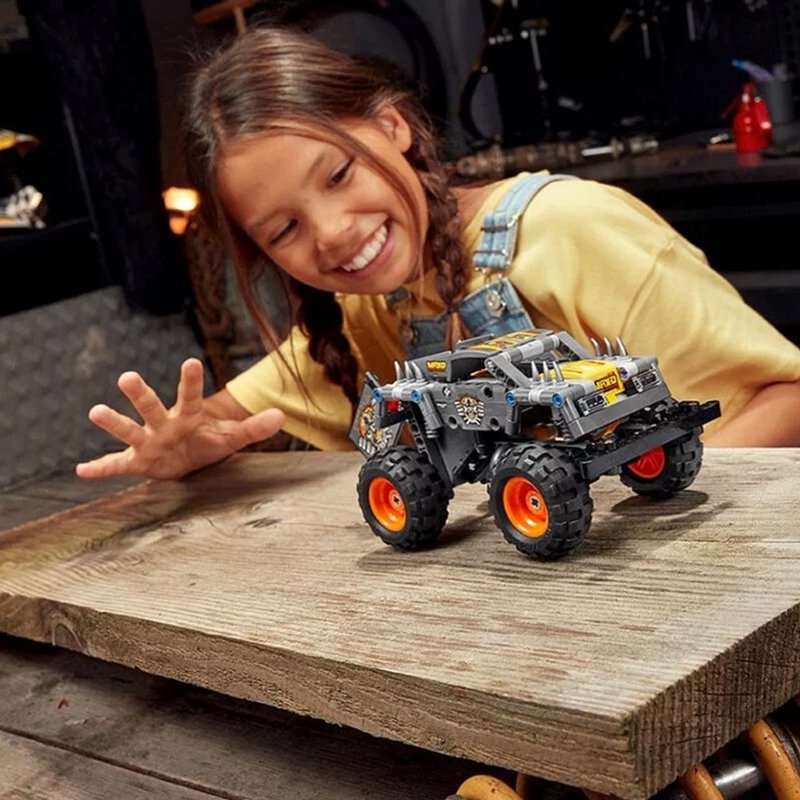 LEGO 42119 動力科技系列 Monster Jam Max-D - 公仔/玩偶 - 塑膠 多色