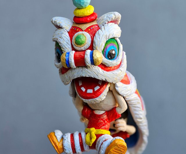 獅子舞　獅子頭　木彫　魔除け　祭　神楽 木製 縁起物 時代物 厄除け 魔除け 獅子舞 獅子頭 木彫 魔除け 祭 神楽 木製 縁起物 時代物 厄除け