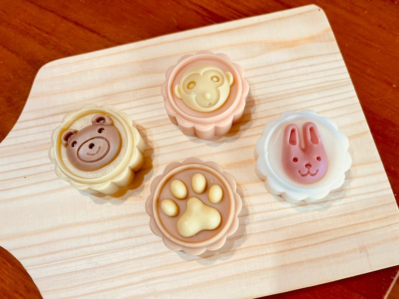 Mooncake Candle - Cute Animal Type - Candles & Candle Holders - Wax 
