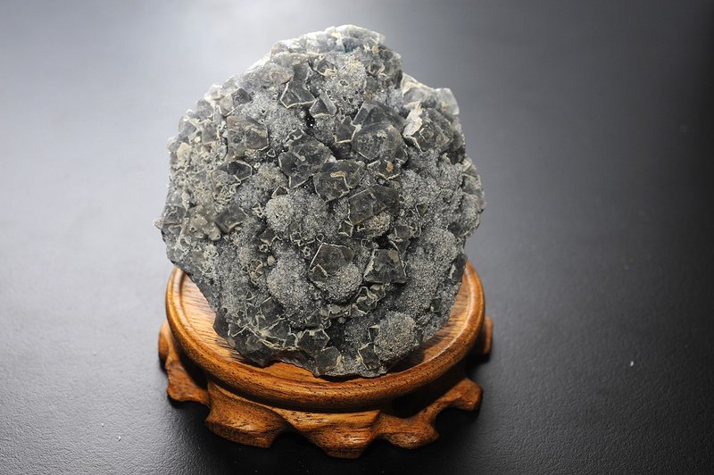 浙江細閃白水晶螢石共生 靈修 招財 破煞 防小人5 - 擺飾/家飾品 - 寶石 