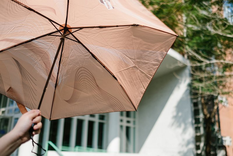 Heatwave - 21 compact folding umbrella - ร่ม - เส้นใยสังเคราะห์ 