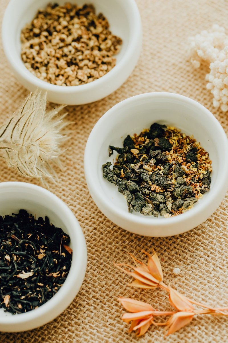 桂花烏龍茶-原葉立體茶包 清新雅緻 - 茶葉/茶包/水果茶 - 新鮮食材 橘色