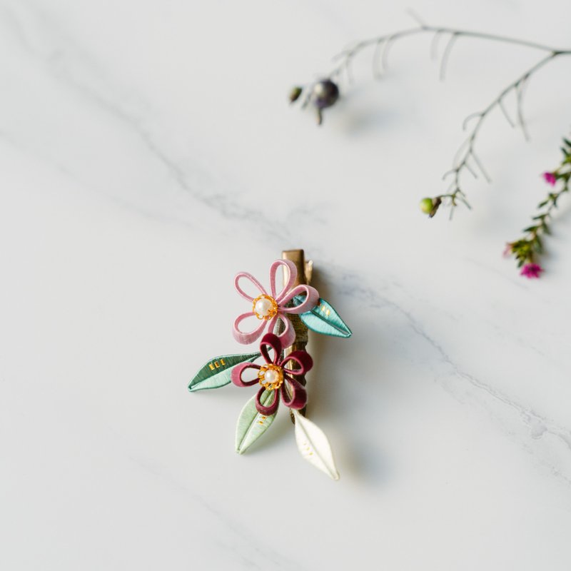 雙梅髮夾 - 髮夾/髮圈 - 其他材質 