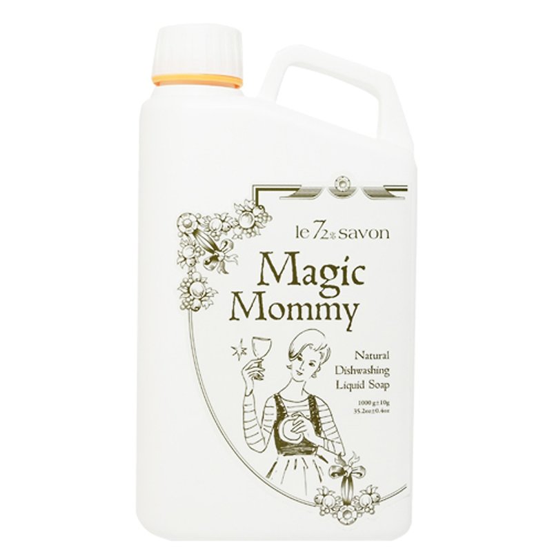 Xuewen Yangxing Family Cleaning Series Magical Mommy White Soap Detergent (Supplement Bottle) - Laundry Detergent - Plants & Flowers White