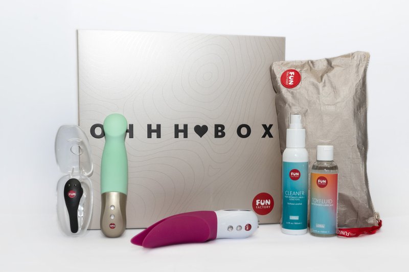 German Fun Factory Ohhh Box Female Sexy Gift Set - สินค้าผู้ใหญ่ - ซิลิคอน หลากหลายสี