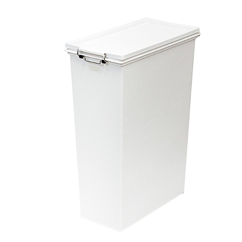 日本 LIV PLUS PROPRETE 防臭垃圾桶 45L - 垃圾桶 - 塑膠 白色