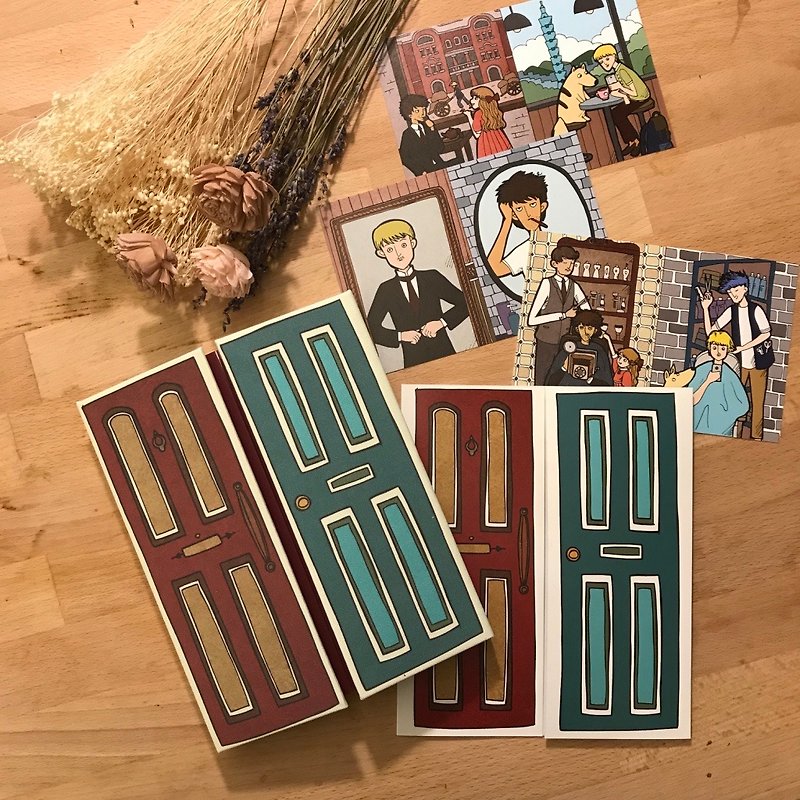 Goody Bag -"The Doors"x1/ Special card x1 / Postcardx3 - หนังสือซีน - กระดาษ หลากหลายสี
