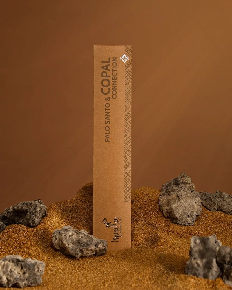Ispalla Palo Santo & Copal 聖木&柯巴樹脂 線香 10支 秘魯聖木 - 香氛/精油/擴香 - 其他材質 灰色