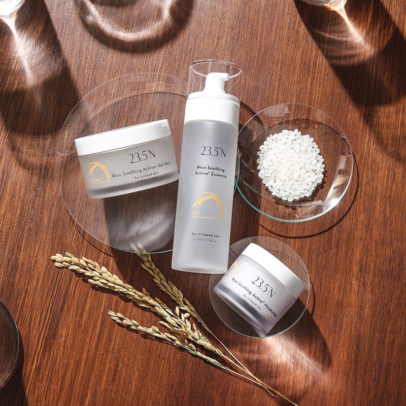 米粹28天平滑透亮組│舒緩。敏感肌 - 臉部乳液 - 其他材質 橘色