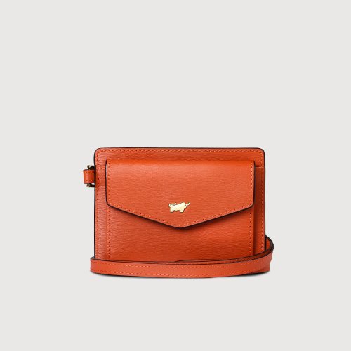 BRAUN BUFFEL 德國小金牛 【免費升級送禮包裝】城市 證件夾-赤陶色/BF817-170-TC