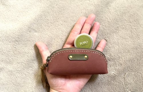 POPO黃冠綸創意皮件 POPO│掌心│皮革.長條立體收納包 leather