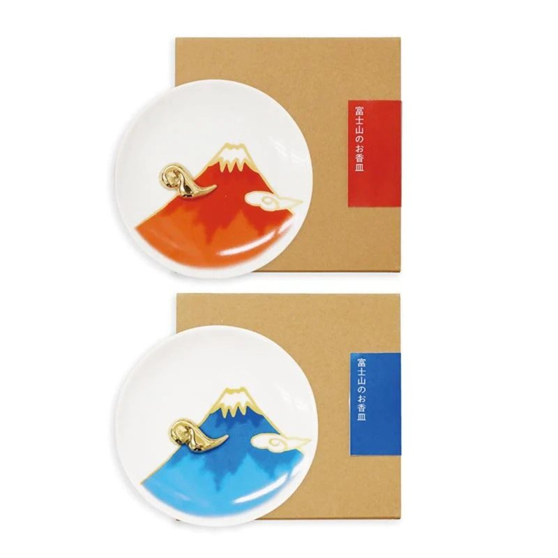 日本【悠悠庵】 富士山香皿 - 擺飾/家飾品 - 瓷 