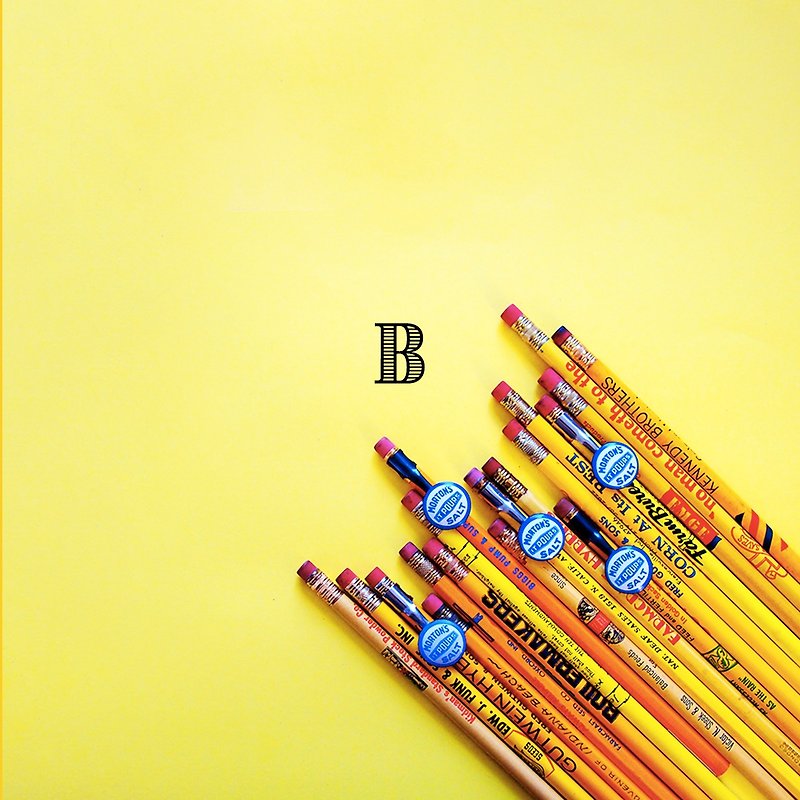 Pencil clip B - Pencil Cases - Other Metals Blue