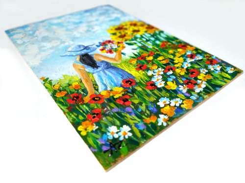 新しい仏陀 F キャンバスに手描きされた絵画 壁アート絵画