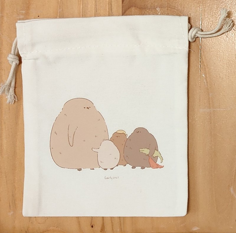 Penguin Hug Bag - Drawstring Bags - Other Materials 