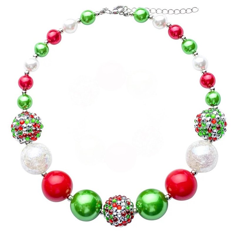 Cutie Bella Handmade Beaded Children's Jewelry Necklace Chunky Necklace - สร้อยคอ - พลาสติก 