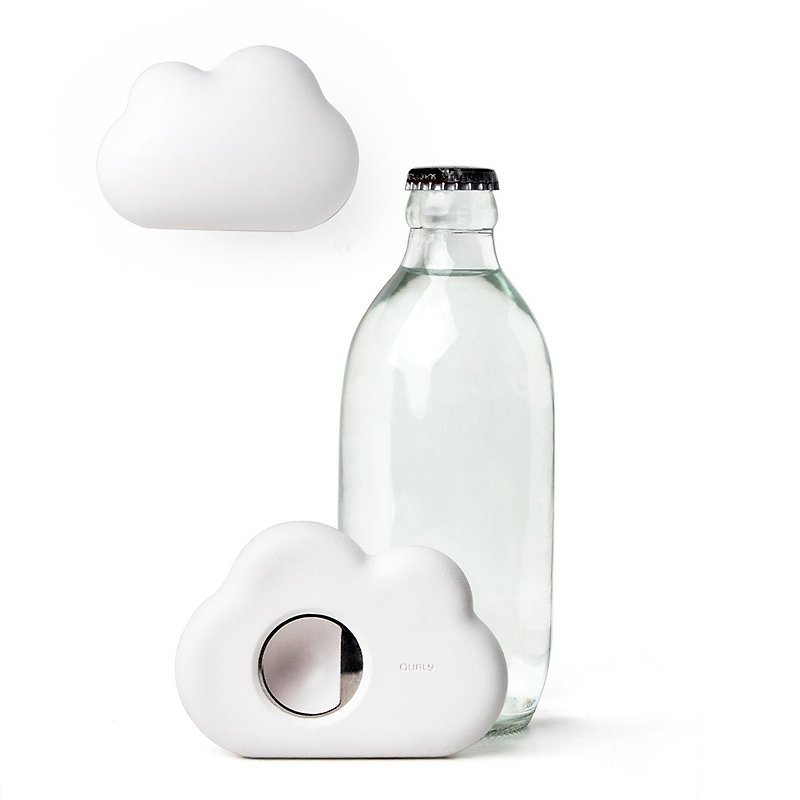 QUALY 朵朵雲兒-開罐器(白) - 廚具 - 塑膠 白色