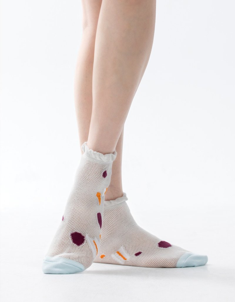 ocean sunfish 1/2 socks - Socks - Other Materials Red